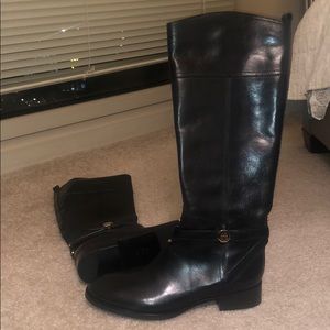 Tory Burch black riding boots - size 11